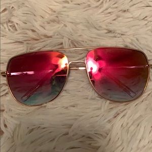Mirrored aviators